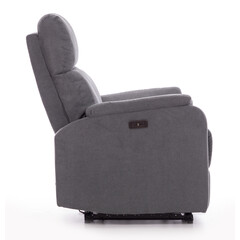 Fotoliu de relaxare COMFORT, material antracit