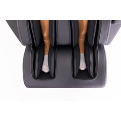 Scaun electric de masaj RelaxPro 3D MASSAGER, gri-negru