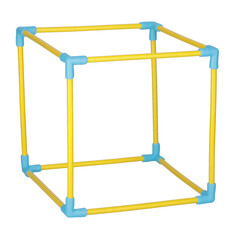 Kit de construcție Set Flexistix XXL - Beleduc, 500 buc