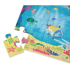 Puzzle de podea Din adâncurile mării până în spațiu - Beleduc