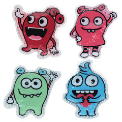 Comprese monștri cald/rece 1 buc