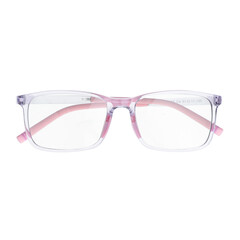 Ochelari anti-lumină albastră pentru copii roz UNIZDRAV + carcasă, geantă și set de testare