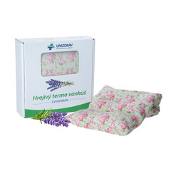 Pernă termo Unizdrav Flowers cu lavandă