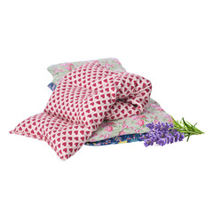 Pernă termo Unizdrav Flowers cu lavandă