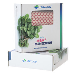 Pernă termo UNIZDRAV Mint Heart