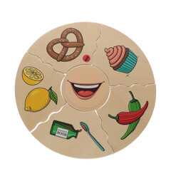 Joc didactic și puzzle 2 în 1 Humanico Senses de la Beleduc