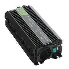 Convertor de tensiune auto Greencell 500W / 1000W pentru concentrator de oxigen pentru uz casnic
