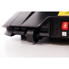 Scaun de masaj electric LUX 4D MASSAGER, albastru-auriu (Produs resigilat)