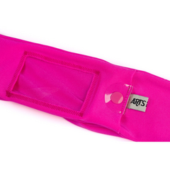 Centură Dia pentru pompa de insulina cu decupaj tip fereastră, roz închis