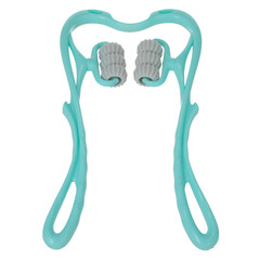 Instrument de masaj pentru coloana cervicală cu 6 role