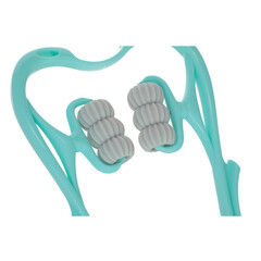 Instrument de masaj pentru coloana cervicală cu 6 role