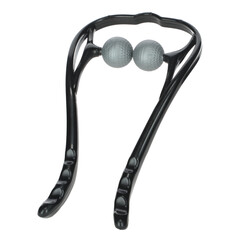 Instrument de masaj pentru gât și coloana cervicală cu 2 capete