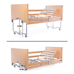 Pat electric de poziționare COMFORT LOW – cu funcție de poziționare extra joasă