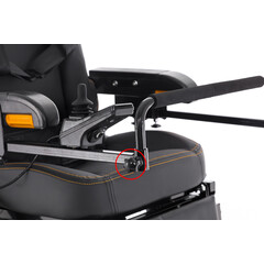 Scaun cu rotile electric cu ridicare verticală