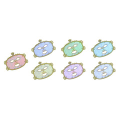 Mască cu fototerapie LED GOLD UNIZDRAV