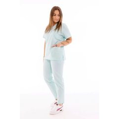 Bluză medicală damă Unidress Classic, mentă