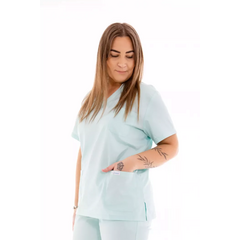 Bluză medicală damă Unidress Classic, mentă