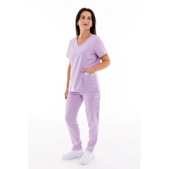 Bluză medicală damă Unidress Basic, lavandă