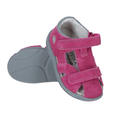 Pantofi ortopedici pentru copii - tip 116  roz-gri