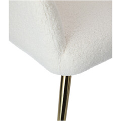 Fotoliu de relaxare cu taburet Gold Luxury