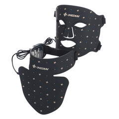 Mască cu fototerapie LED și lumină NIR pentru față și gât UNIZDRAV