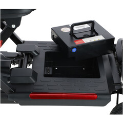 Scaun cu rotile pliabil COMPACT pentru seniori cu baterie litiu