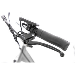 Tricicletă electrică Tornado ZTECH, argintie