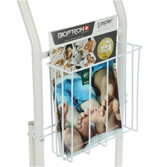 Suport pentru toaletă cu coș de depozitare UNIZDRAV