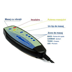 Scaun de relaxare rabatabil, țesătură antracit - URME DE UZURĂ