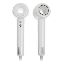 Uscător de păr cu ionizator de aer, alb