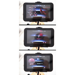 Scaun electric de masaj Prestige 3D MASSAGER cu ionizator de aer, negru