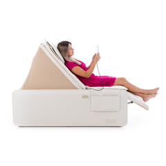 Pat de poziționare cu masaj electric I-Bed