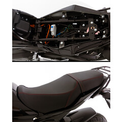 Motocicletă electrică e-Flex, neagră