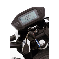 Motocicletă electrică e-Flex, neagră