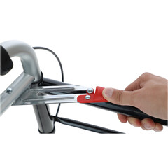 Cadru de mers pliabil cu roți