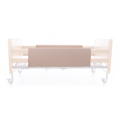 Huse de protecție pentru lateralele patului cu velcro, 1 pereche