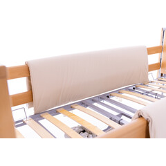 Huse de protecție pentru lateralele patului cu velcro, 1 pereche