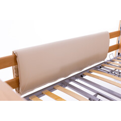 Huse de protecție pentru lateralele patului cu velcro, 1 pereche