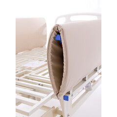 Huse de protecție pentru lateralele patului cu velcro, 1 pereche