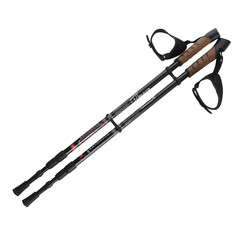 Bețe de trekking, negre