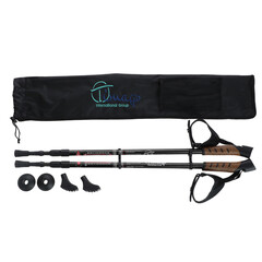 Bețe de trekking, negre