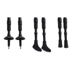 Bețe de trekking, negre