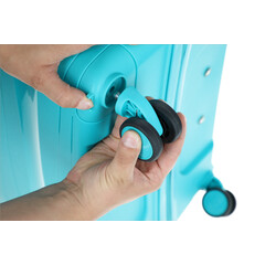 Valiză de călătorie, turcoaz