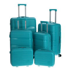 Valiză de călătorie, turcoaz