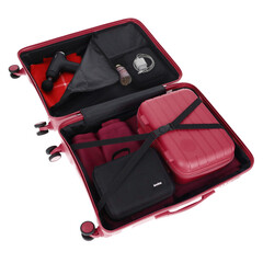 Valiză de călătorie, vișinie