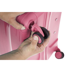 Valiză de călătorie, roz antic