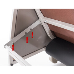 Scaun cardiac, maro cărămiziu