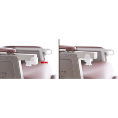 Scaun cardiac, maro cărămiziu