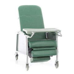 Scaun cardiac pentru seniori, verde