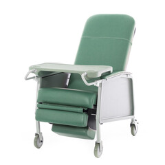 Scaun cardiac pentru seniori, verde